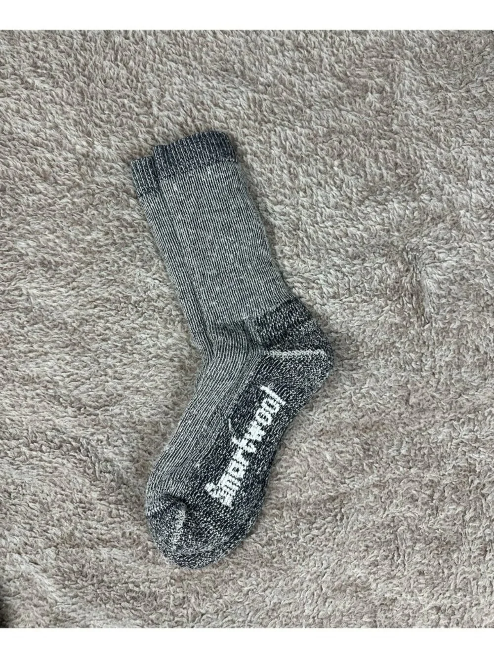 Smartwool Classic Edition Hike Extra Cushion Crew Socks Merino Gray Unisex M new